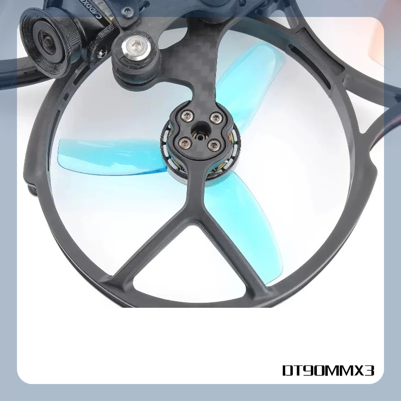 Plane Drone Rc - HQProp 3.5-inch 3-Blade Propellers T90 DT90mm×3