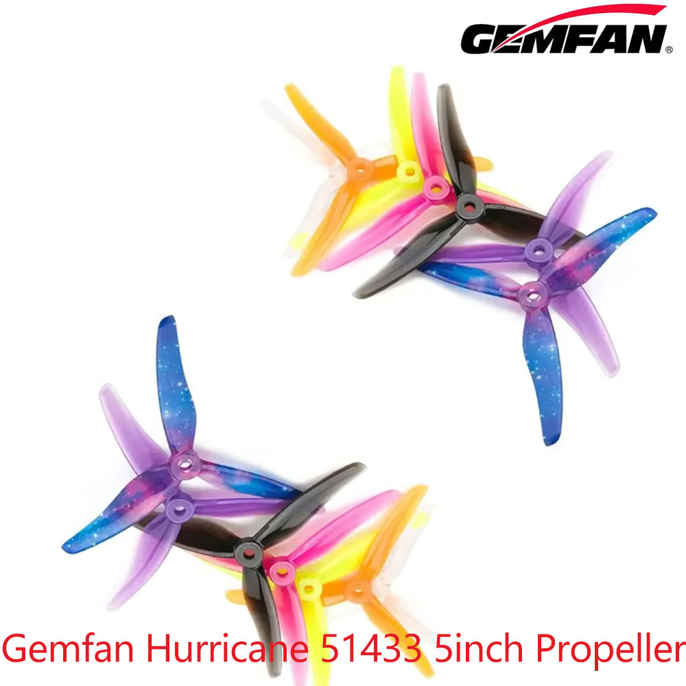 Plane Drone Rc - 12Pairs Gemfan Hurricane 51433 5inch 5.1X3.5X3