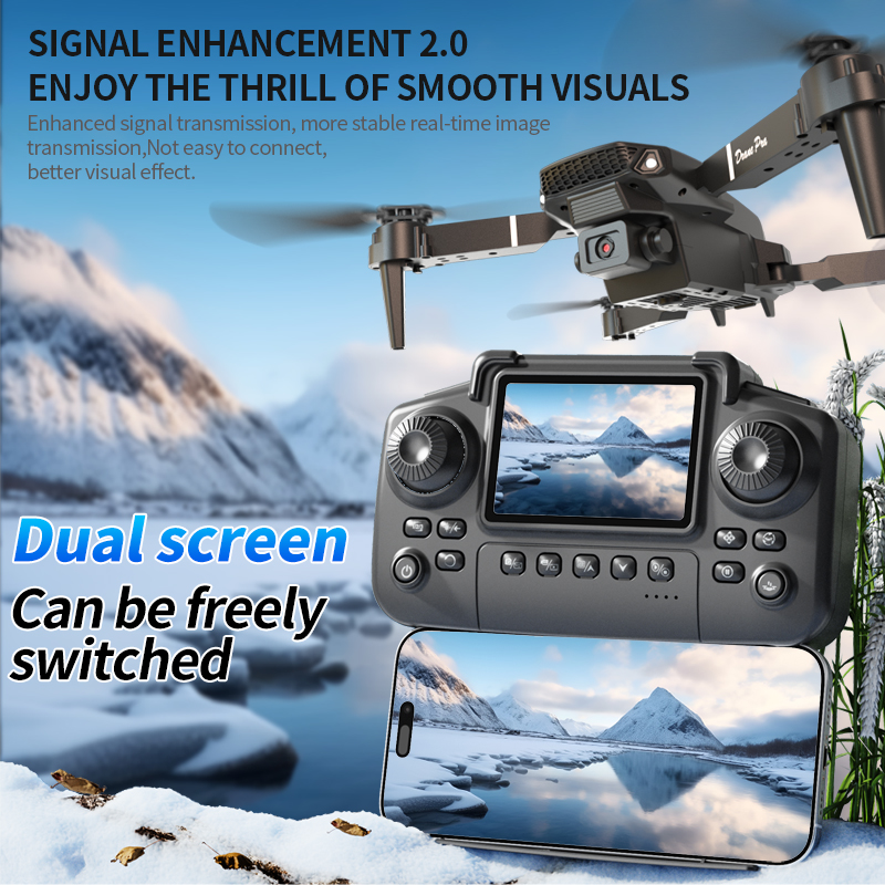 Drone Rc E88 Pro - E88 Pro Foldable Drone Dual HD