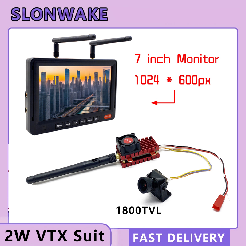 Drone Rc Harness - SLONWAKE 5.8G 2W VTX FPV 1800TVL