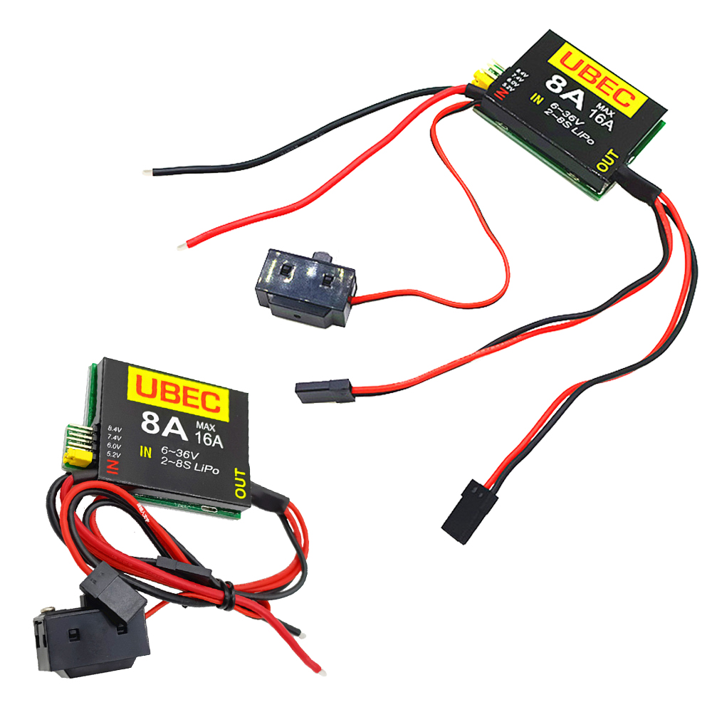 Rc Car Servo - New 2S-6S 6-36V UBEC-8A BEC &