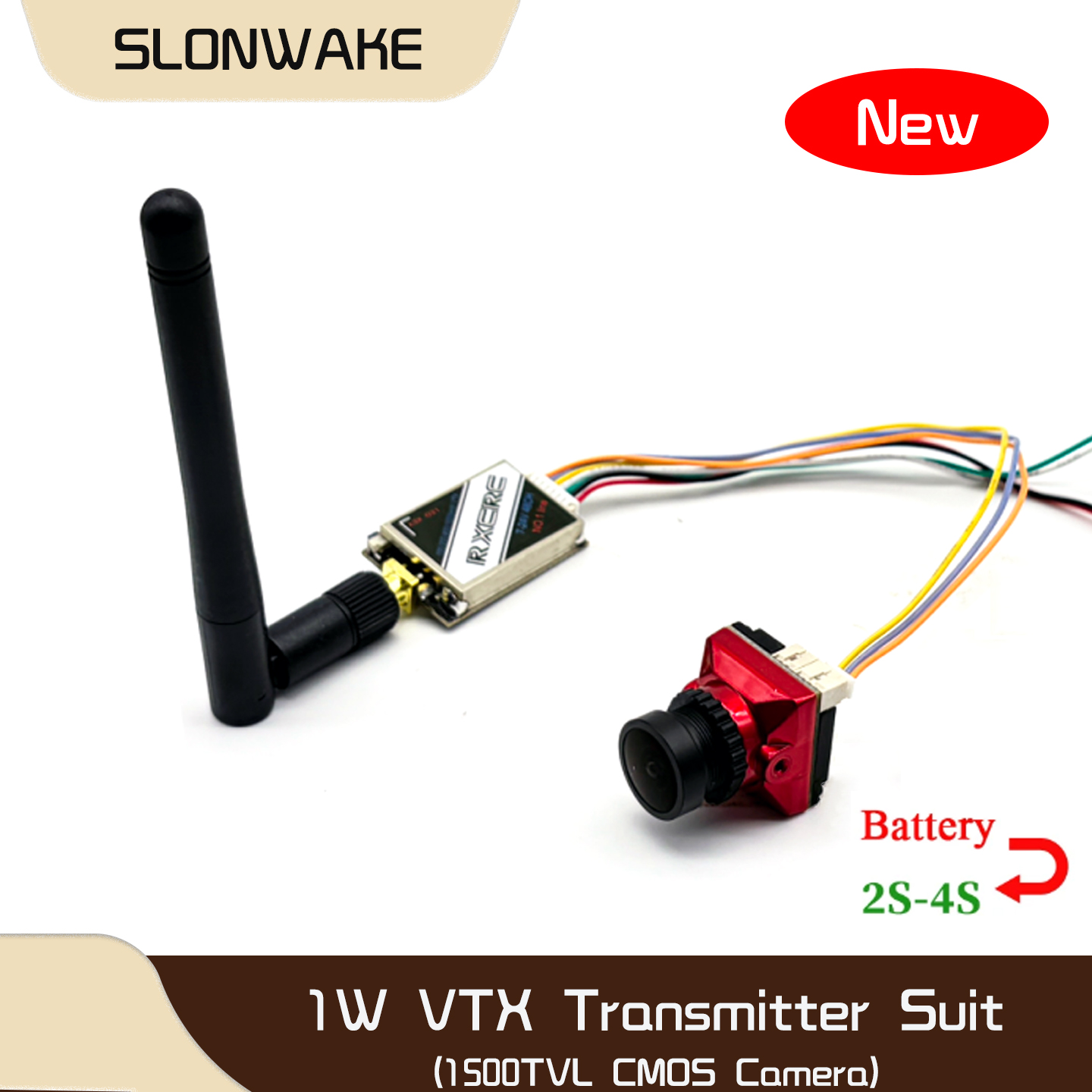 Drone Rc Controller And Receiver - SLONWAKE 5.8G 48CH 1W VTX 100/200/400/1000mW