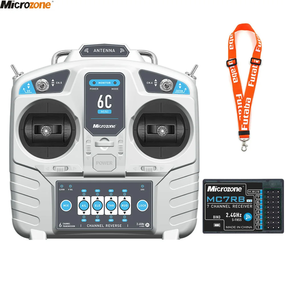 Plane Drone Rc - MicroZone MC6C Mini V2 2.4G 6CH