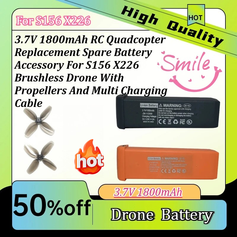 Drone Rc S156 - 3.7V RC Quadcopter Replacement Spare Battery