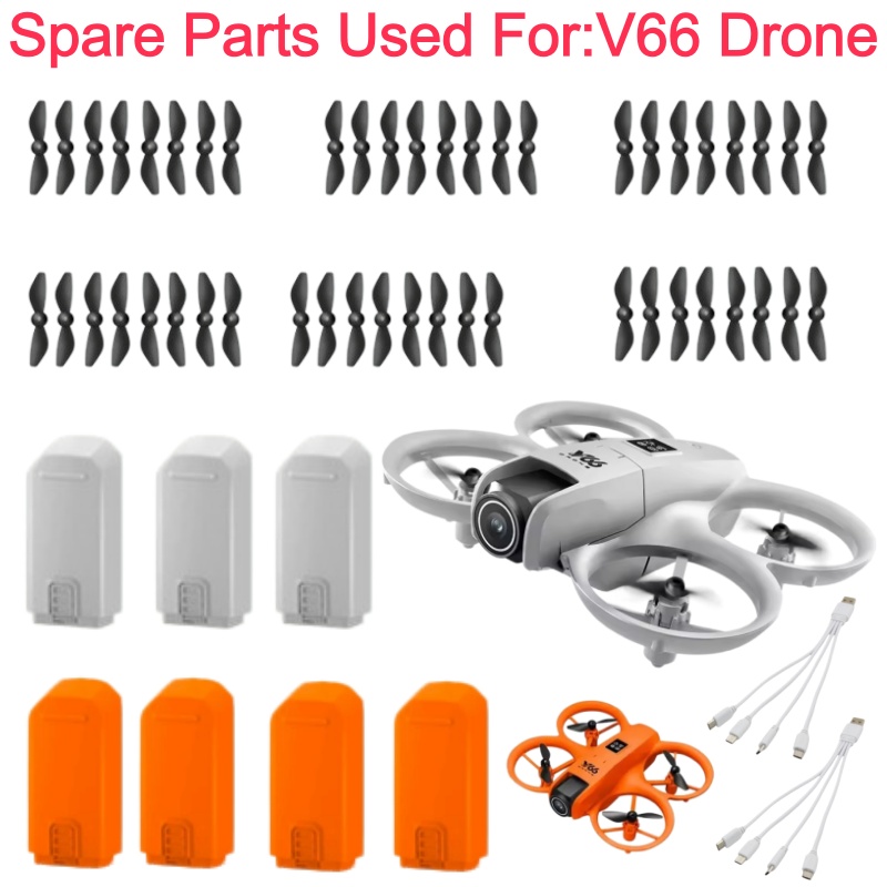 Drone Smart Rc - V66 Smart Obstacle Avoidance RC Drone