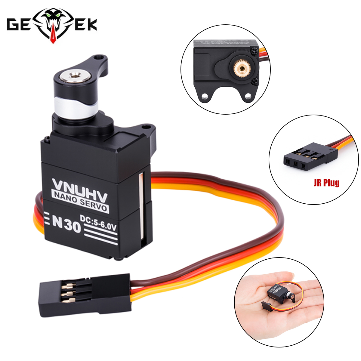 Rc Car Servo - Aluminum Digital Servo with Servo Saver