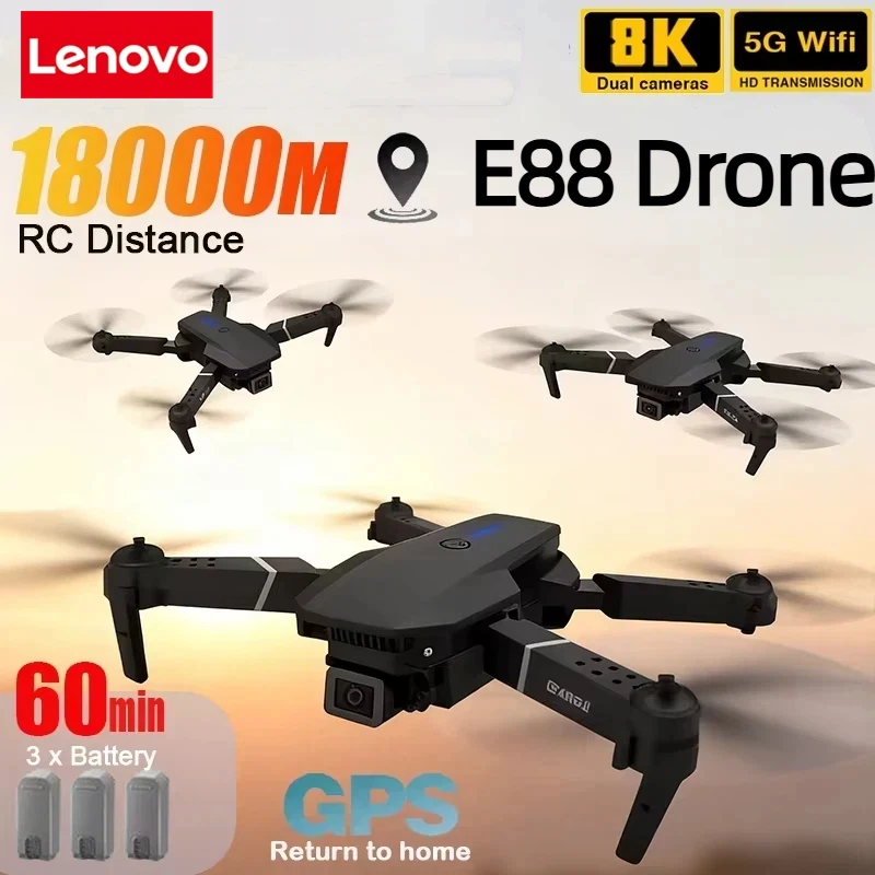 Drone Rc E88 Pro - Lenovo New E88 Pro WIFI FPV