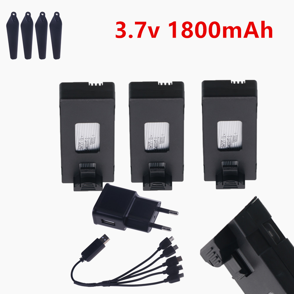 Drone Rc E99 - Rechargeable 3.7V Lipo Battery 1800mAh Or