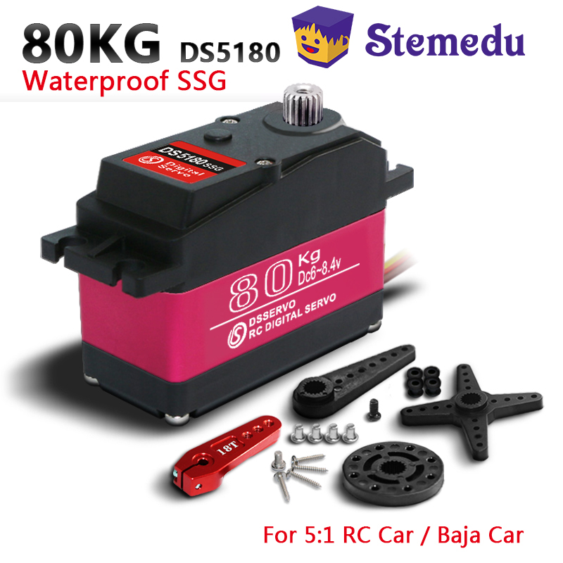 Rc Car Servo - Dsservo Waterproof DS5180 80KG High Speed