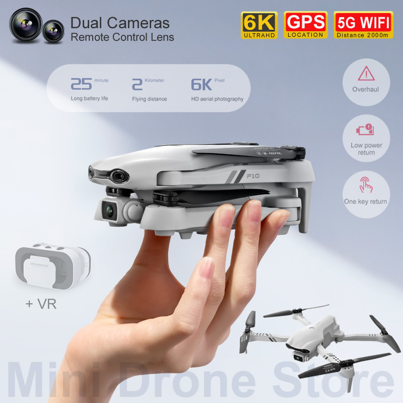 Drone Smart Rc - F10 RC Helicopters Gift GPS Drone