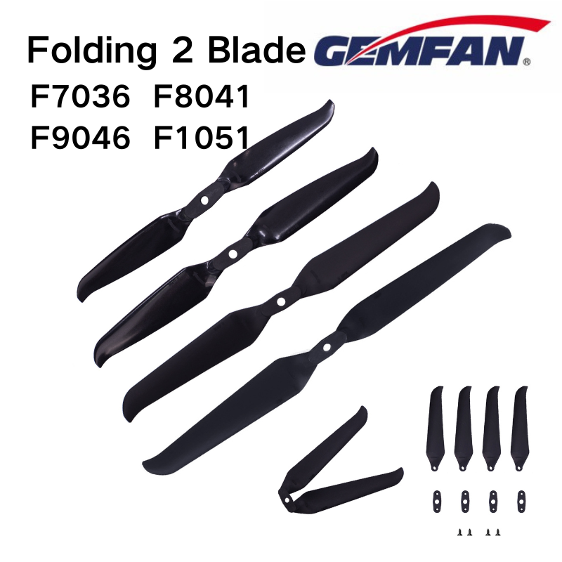 Plane Drone Rc - Folding Prop 2 Blade 7-10inch F7036