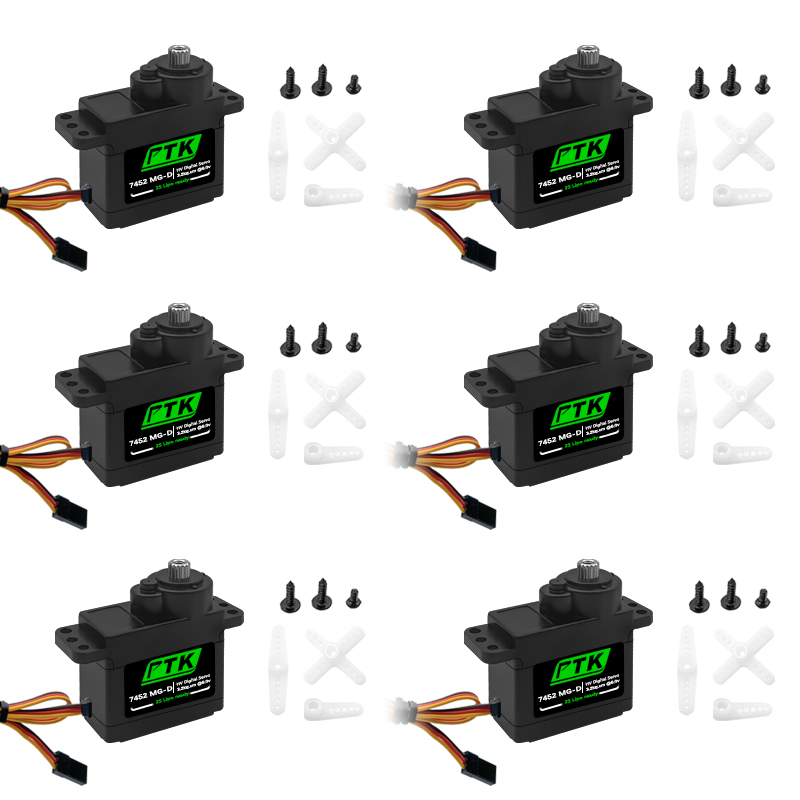 Rc Car Servo - PTK 7452 MG-D 9g Digital Servo