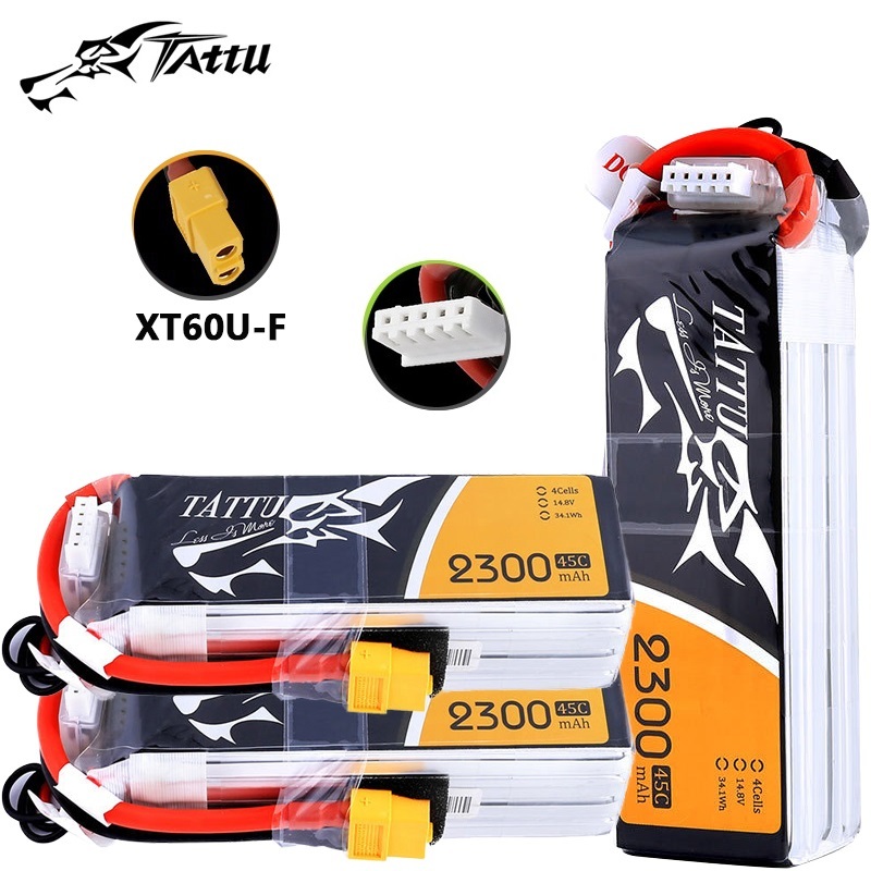 Upgrade TATTU 2300mAh 4S 14.8V - огляд і ціна Drone Zll Rc