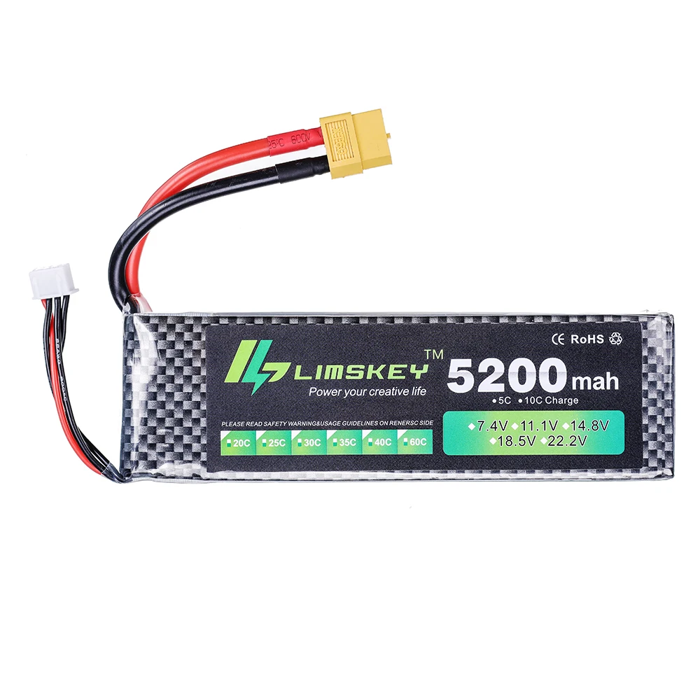 Limskey Power battery 7.4V 520 - огляд і ціна Drone Rc Boat