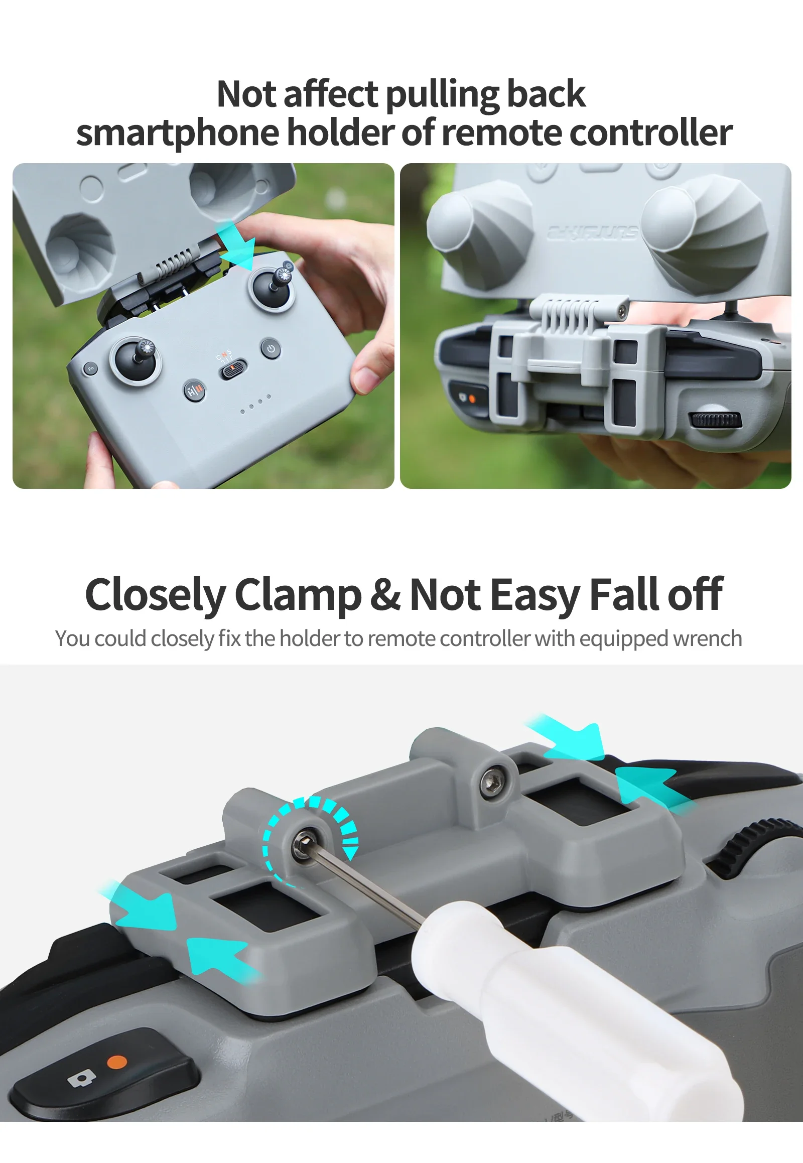 2 in 1 Controller Protector Su - огляд і ціна Drone Dji Rc N2
