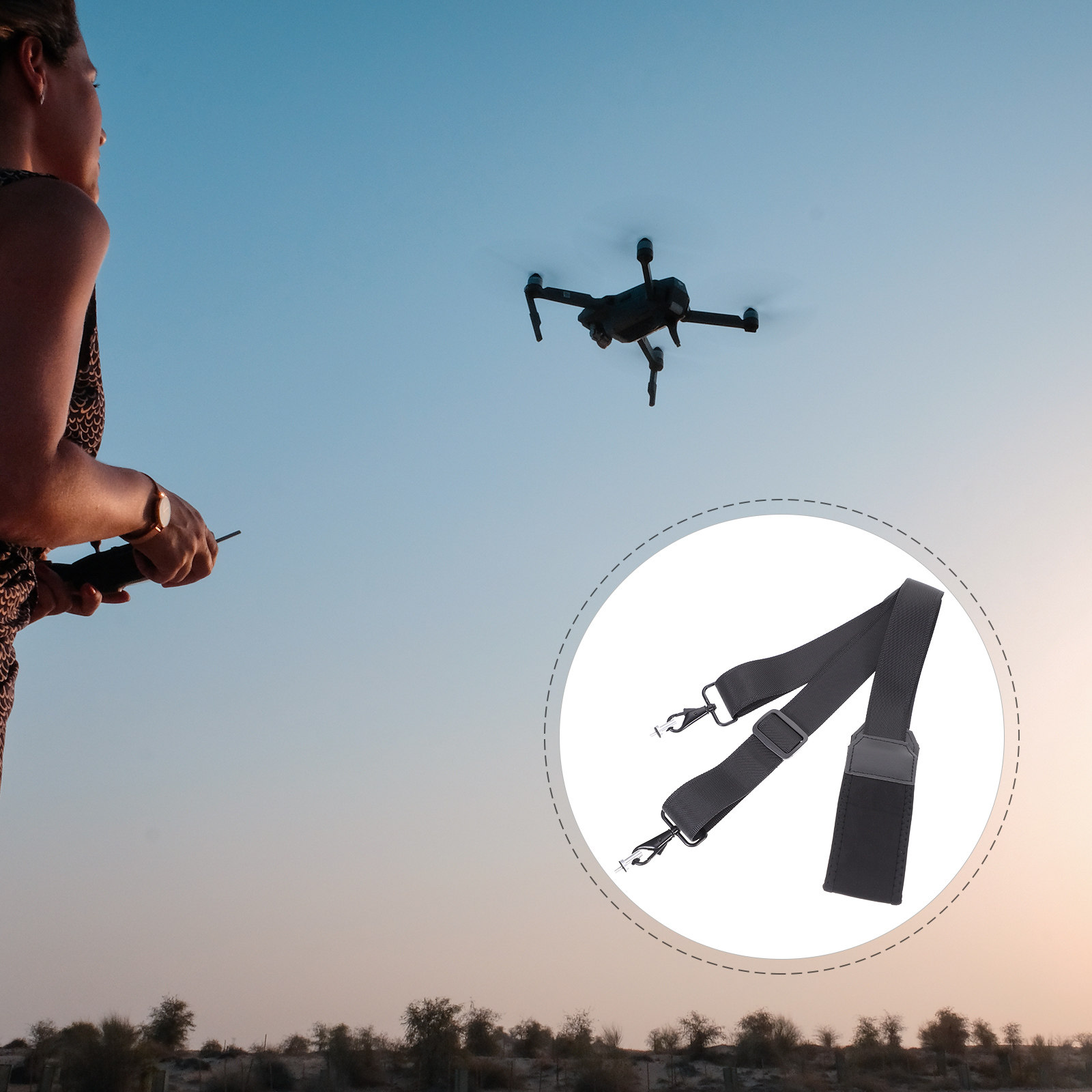 2 3 Compatible Rc Controller N - огляд і ціна Drone Rc Neck Strap