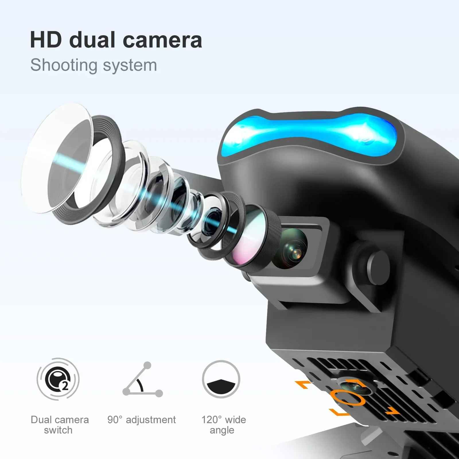 E99 K3 Pro 4K Drone Foldable D - огляд і ціна Drone Rc E99