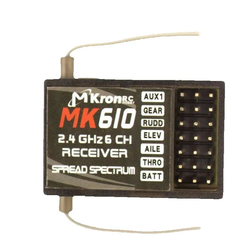 DSM2 MK610 AR6100 2.4G 6CH RC  - огляд і ціна Drone Rc Controller And Receiver