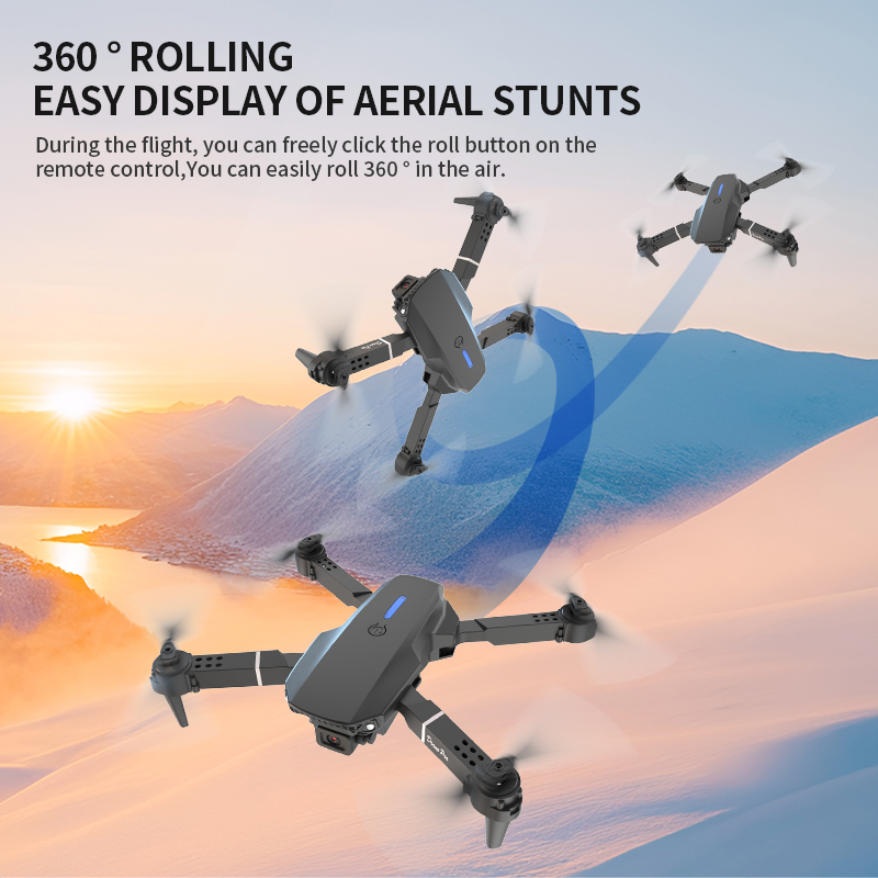 E88 Pro Foldable Drone Dual HD - огляд і ціна Drone Rc E88 Pro