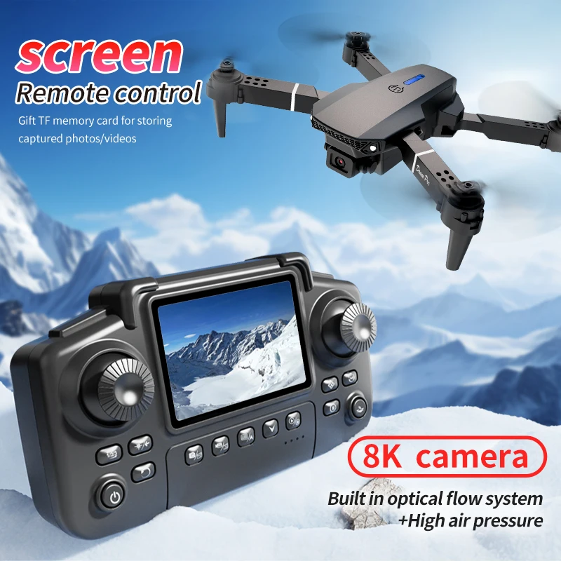 Professional E88 PRO Drone wit - огляд і ціна Drone Rc Harness