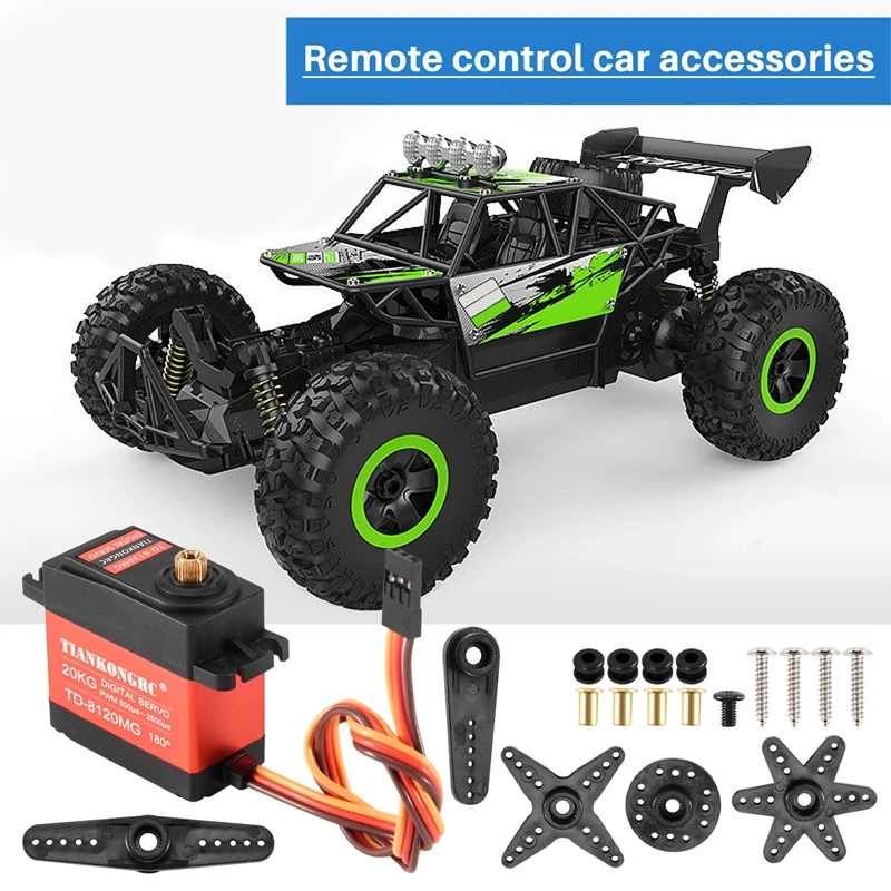 TD-8120MG Waterproof Metal Gea - огляд і ціна Rc Car Servo