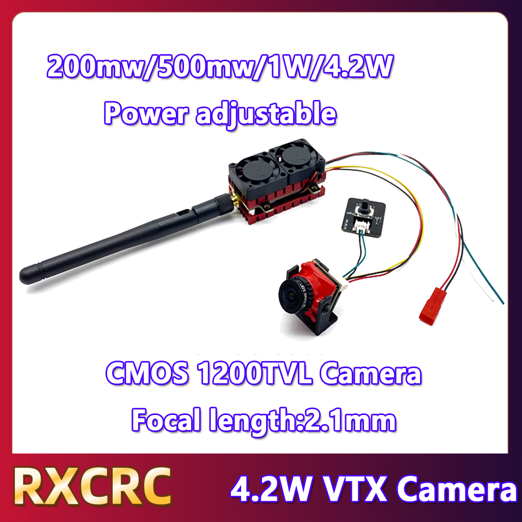 RXCRC 5.8G 48CH 4.2W High Powe - огляд і ціна Drone Rc Controller And Receiver