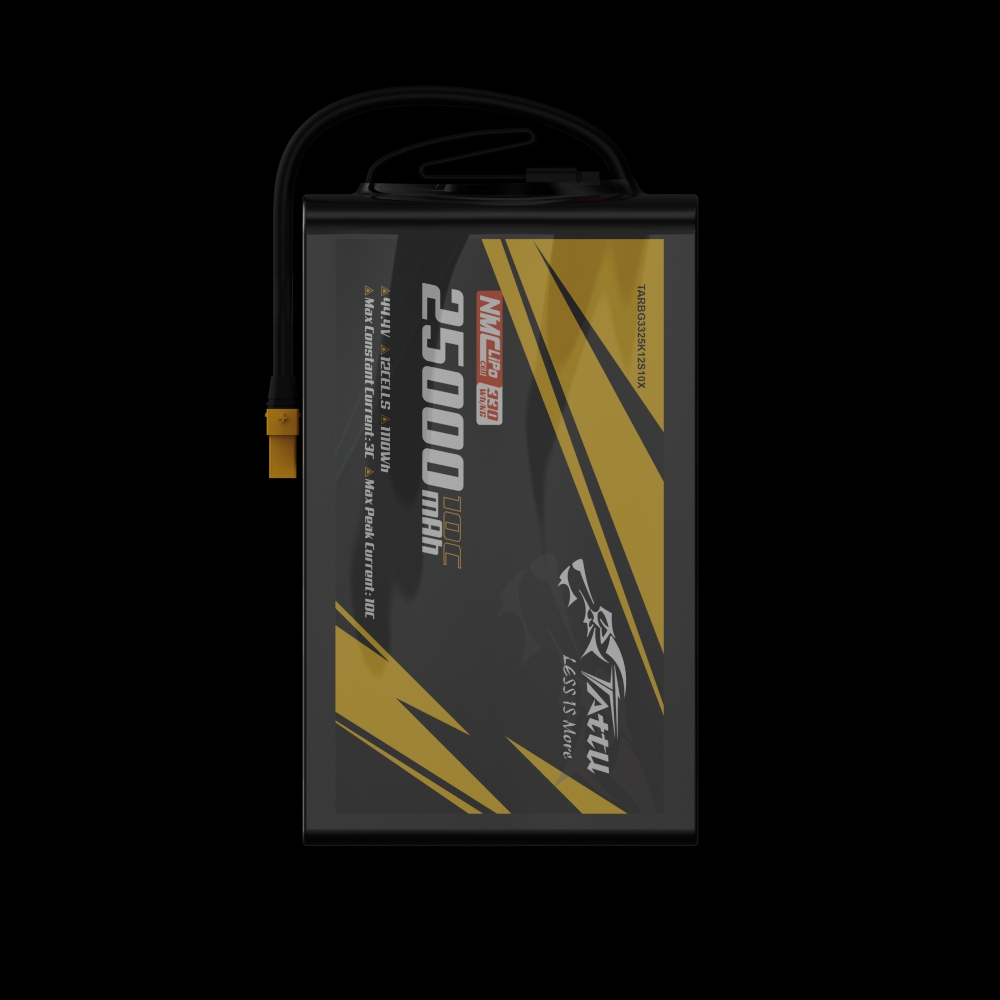 TATTU 25000mah 10C 44.4V 12S 3 - огляд і ціна Heavy Lift Drone Frame