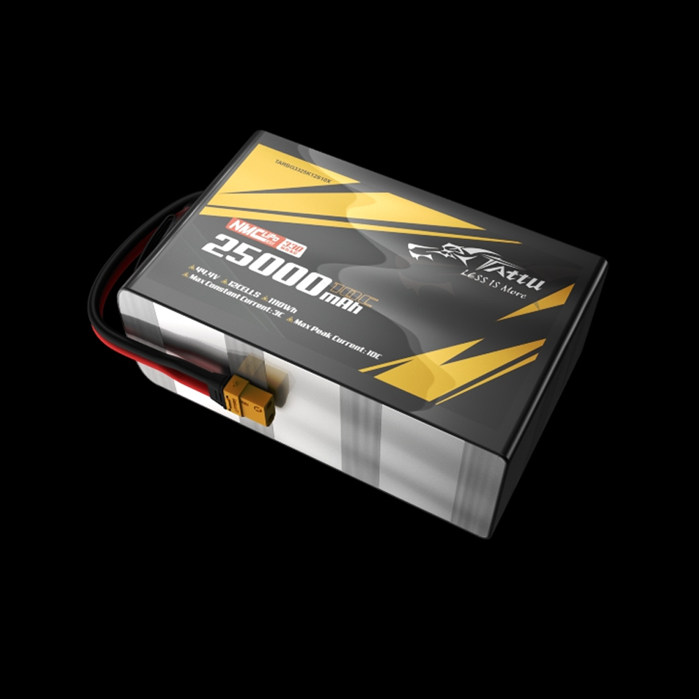 TATTU 25000mah 10C 44.4V 12S 3 - огляд і ціна Heavy Lift Drone Frame
