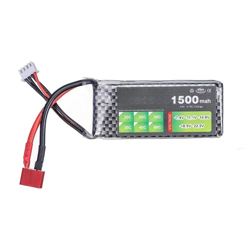 For RC Toys 7.4V 1500mAh 35C L - огляд і ціна Drone Zll Rc