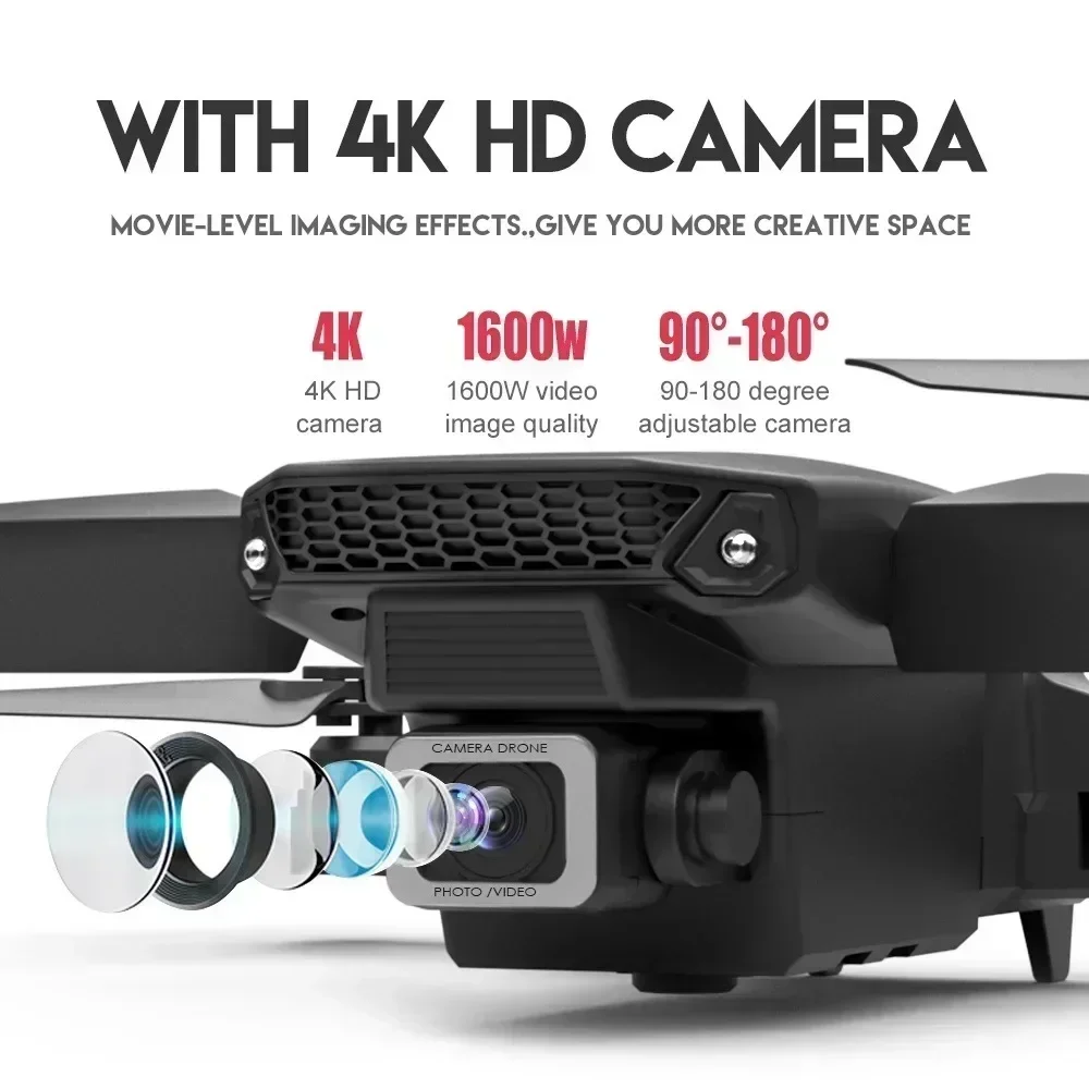 E88 Pro WIFI FPV Drone Wide An - огляд і ціна Drone Rc E88 Pro