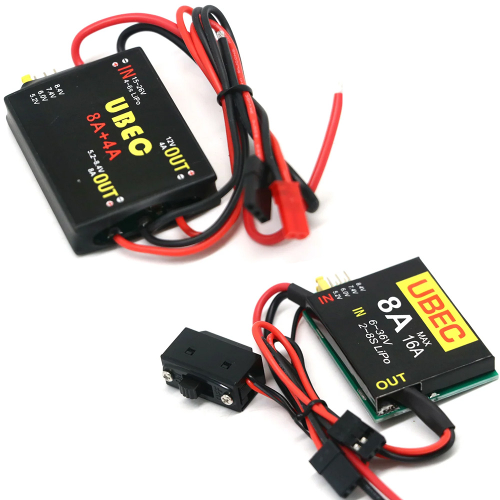 New 2S-6S 6-36V UBEC-8A BEC &  - огляд і ціна Rc Car Servo