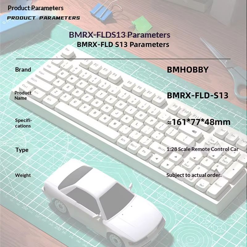 1/28 BMHOBBY BMRX FLD S13 Mini - огляд і ціна Rc Drift Car Kit