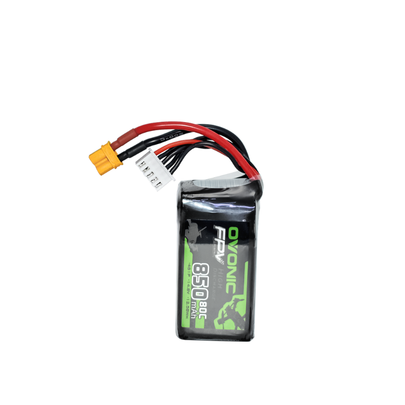 OVONIC 4S 14.8V 850mAh 80C LiP - огляд і ціна Drone Zll Rc
