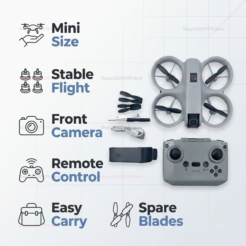 Mini Drone with 8K HD Camera F - огляд і ціна Drone Rc Harness