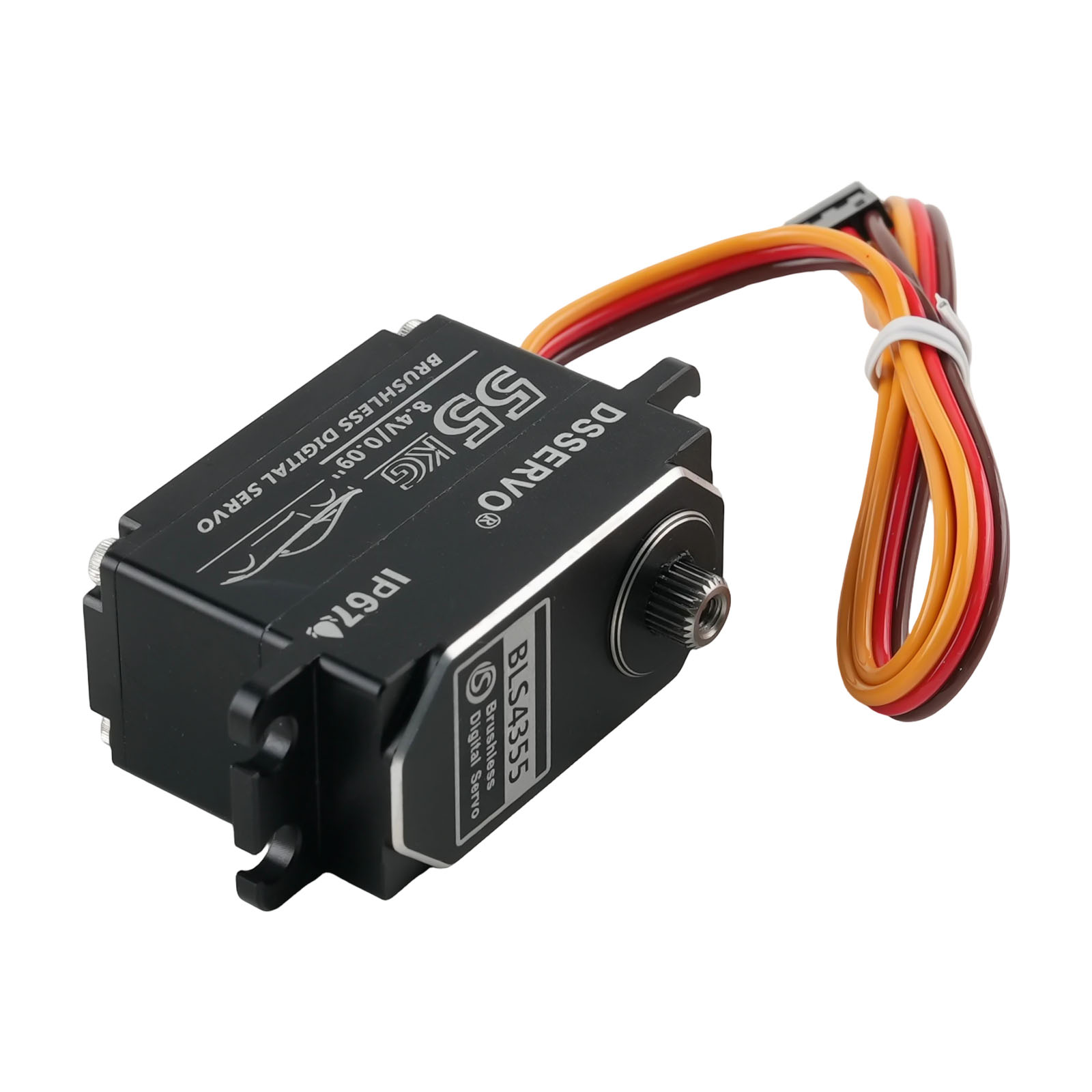 Dsservo BLS4355 55KG Low-profi - огляд і ціна Rc Car Servo