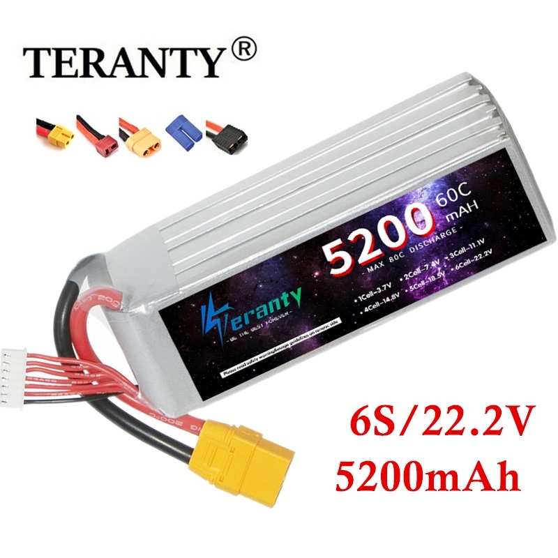 TERANTY 6S 5200mAh Lipo Batter - огляд і ціна Rc Drift Car Kit