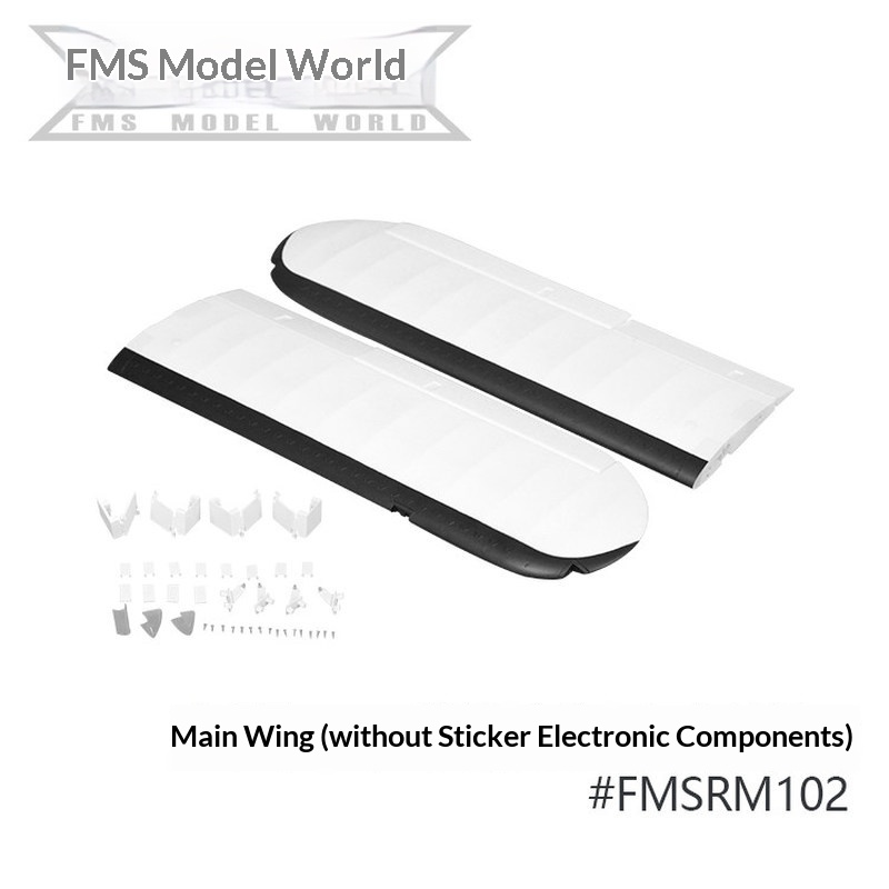 FMS RC Plane Decals For 1700mm - огляд і ціна Plane Drone Rc