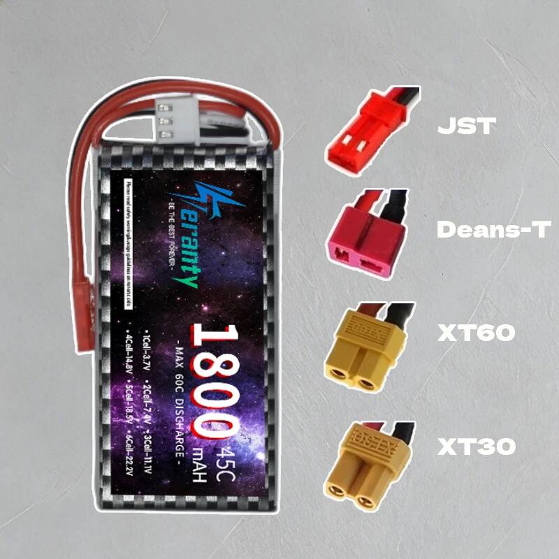 TERANTY 2S 3S 4S 1800mAh Lipo  - огляд і ціна Drone Rc Boat