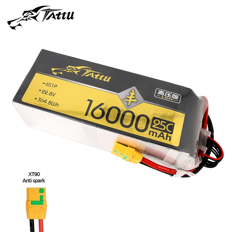 Upgrade TATTU 16000mAh 25C 22. - огляд і ціна Drone Zll Rc