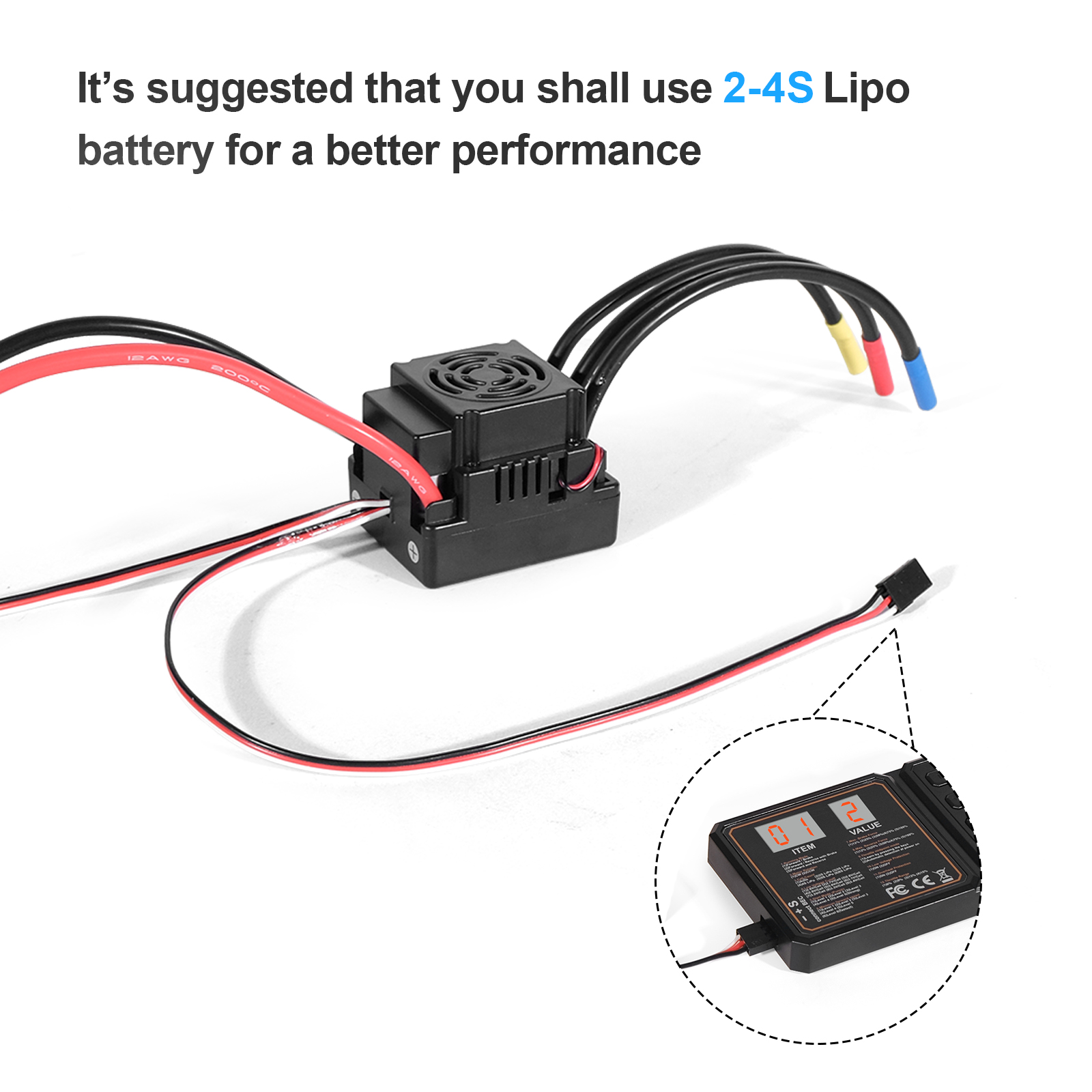 Upgrade Sensorless 120A Brushl - огляд і ціна Esc 4In1 Brushless