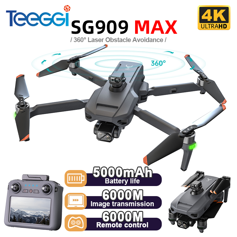 Teeggi SG909 MAX GPS Drone Wit - огляд і ціна Drone Rc Harness