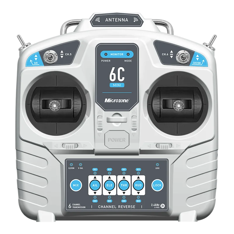 MicroZone MC6C Mini V2 2.4G 6C - огляд і ціна Plane Drone Rc