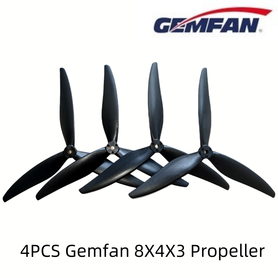 4PCS Gemfan 8040 8X4X3 3-Blade - огляд і ціна Rc Motor Drone