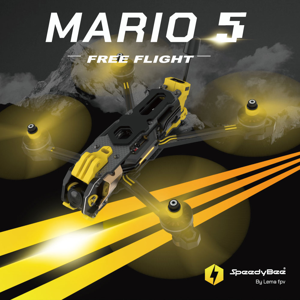 SpeedyBee Mario 5 Frame 5 inch - огляд і ціна Micro Fpv Quad