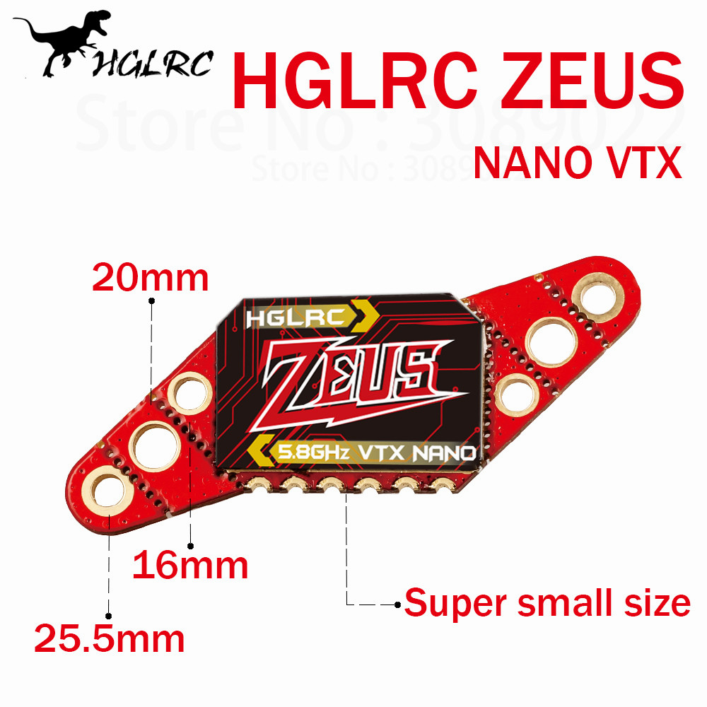 HGLRC Zeus Nano VTX 350mW 5.8G - огляд і ціна Micro Fpv Quad