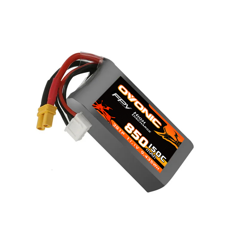 OVONIC 850mAh 11.1V 95C Lipo B - огляд і ціна Drone Zll Rc