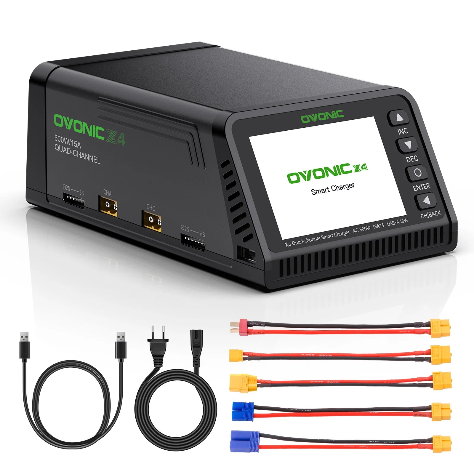 Ovonic X4 AC500W 4 Channel Sma - огляд і ціна Drone Smart Rc