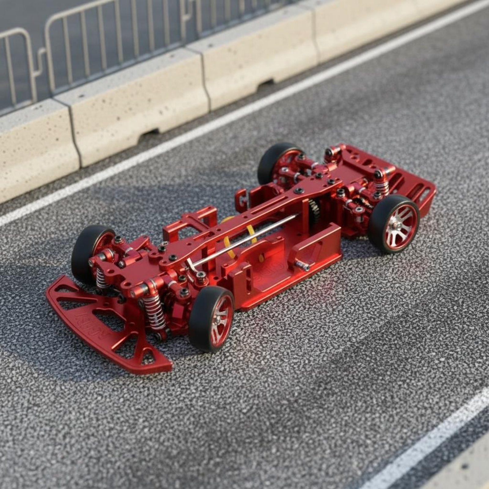 1/28 Scale RC Car Chassis Adju - огляд і ціна Rc Drift Car Kit