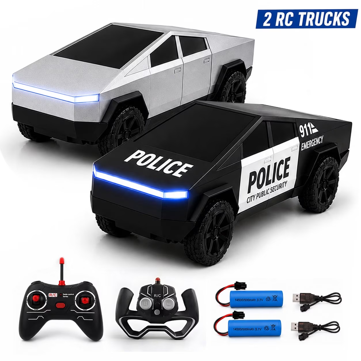 2PCS RC Cyber Truck Toys Remot - огляд і ціна Rc Drift Car Kit