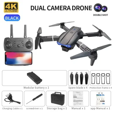 E99 K3 Pro HD 4K Drone with Du - огляд і ціна Drone Rc E99